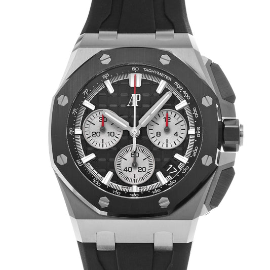 Royal Oak Offshore Chronograph 26420SO.OO.A002CA.01 Black/Rhodium AUDEMARS PIGUET Men's [Pre-owned]
