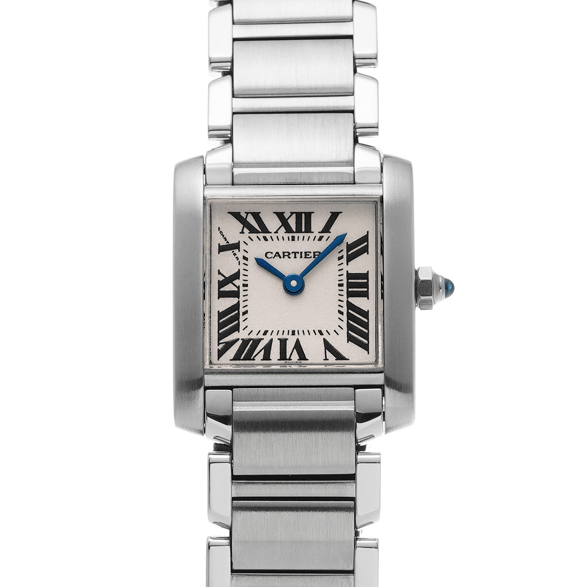 Tank Francaise SM W51008Q3 Silver CARTIER Ladies [Pre-owned]