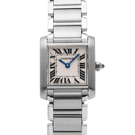 Tank Francaise SM W51008Q3 Silver CARTIER Ladies [Pre-owned]