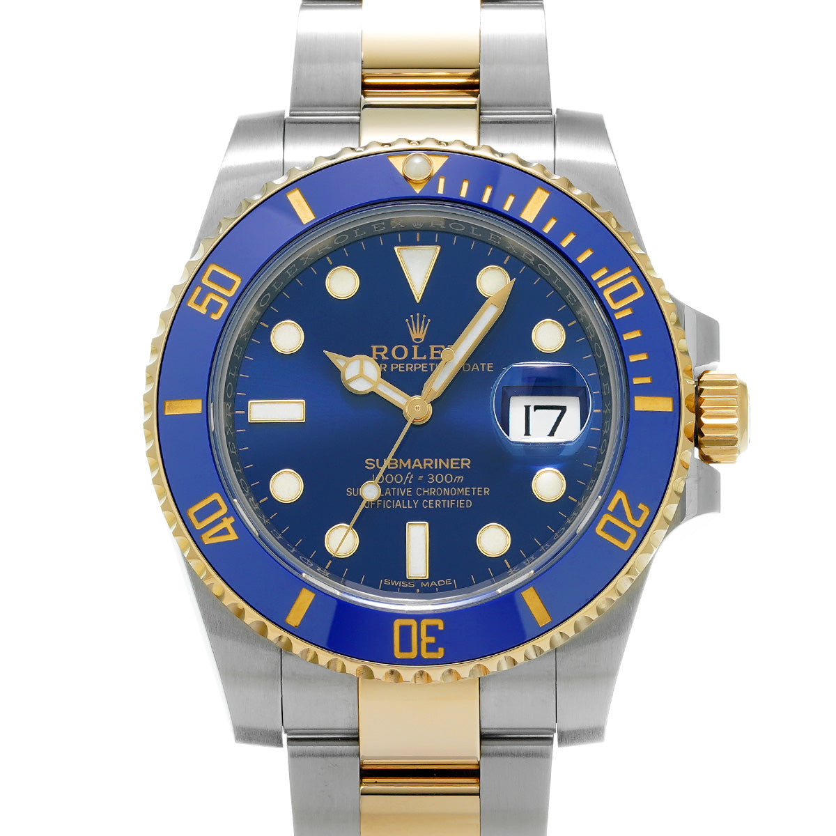 Submariner Date 116613LB Random Serial Blue ROLEX Men's [Pre-Owned].