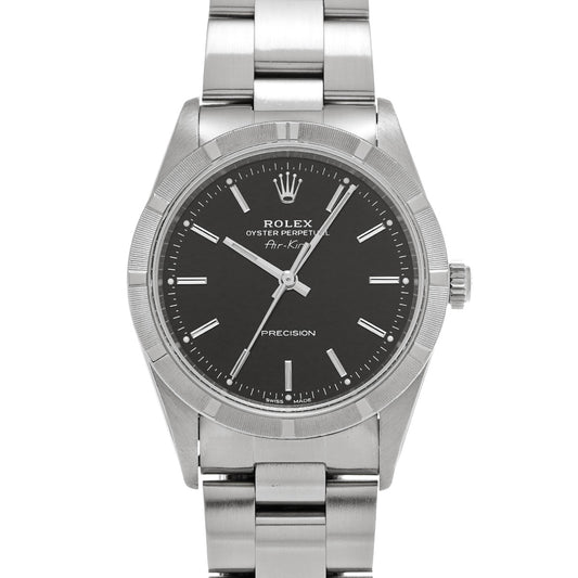Air-King 14010 W (manufactured around 1995) Black ROLEX Men's [Pre-owned].