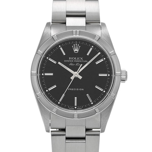Air-King 14010M K (manufactured around 2001) Black ROLEX Men's [Pre-Owned].