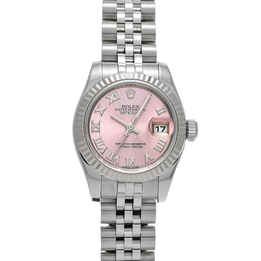 DATE JUST 179174 Random Serial Pink ROLEX Ladies [Pre-Owned].