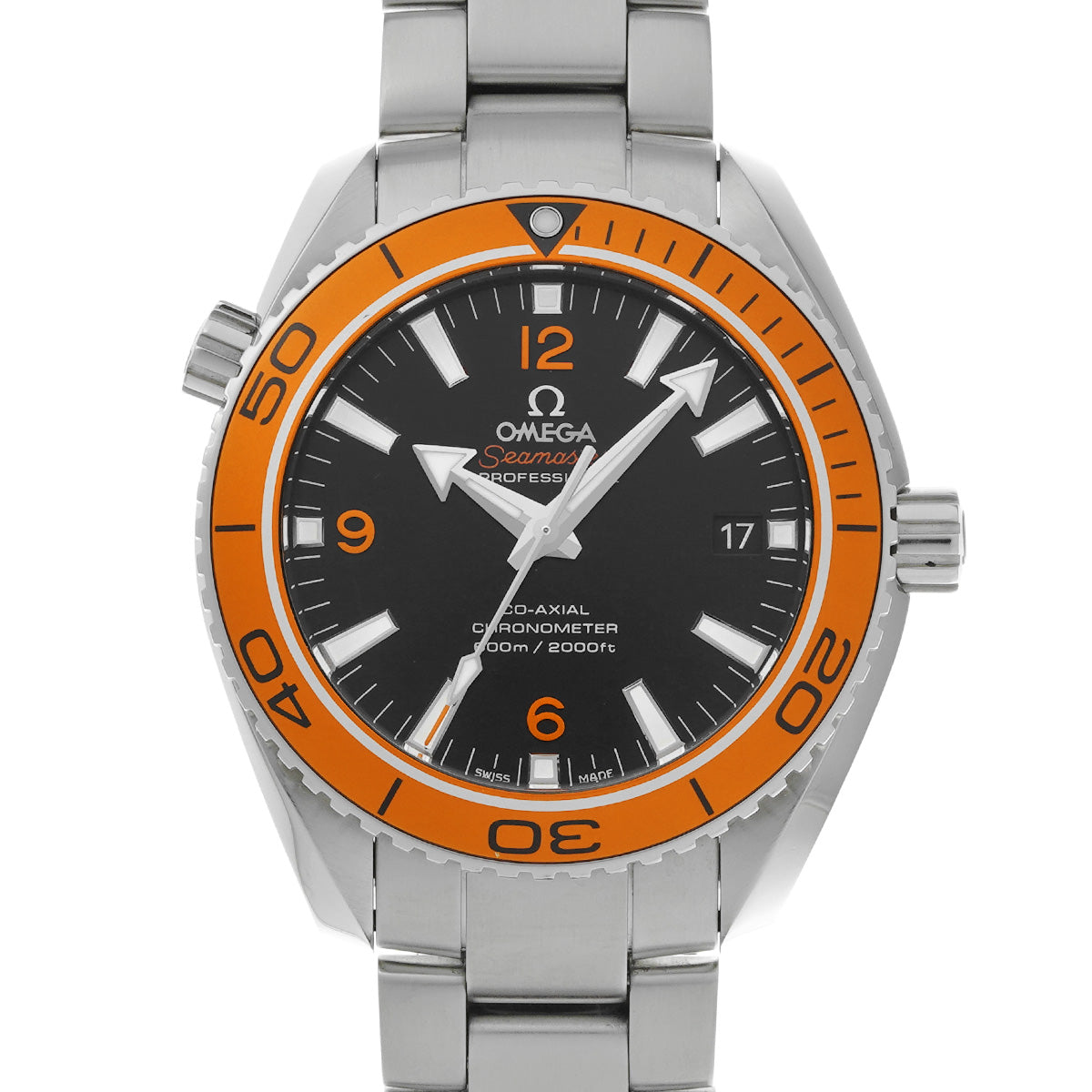 Seamaster Planet Ocean 600 Co-Axial 232.30.42.21.01.002 Black OMEGA Men's [Pre-Owned].