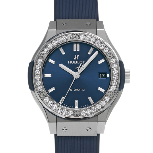 Classic Fusion Titanium Blue 38MM 565.NX.7170.RX Blue HUBLOT Unisex [Pre-Owned].