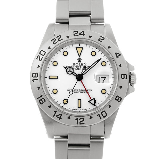 16570 Explorer II E (manufactured circa 1991) White ROLEX Men's [Pre-Owned].