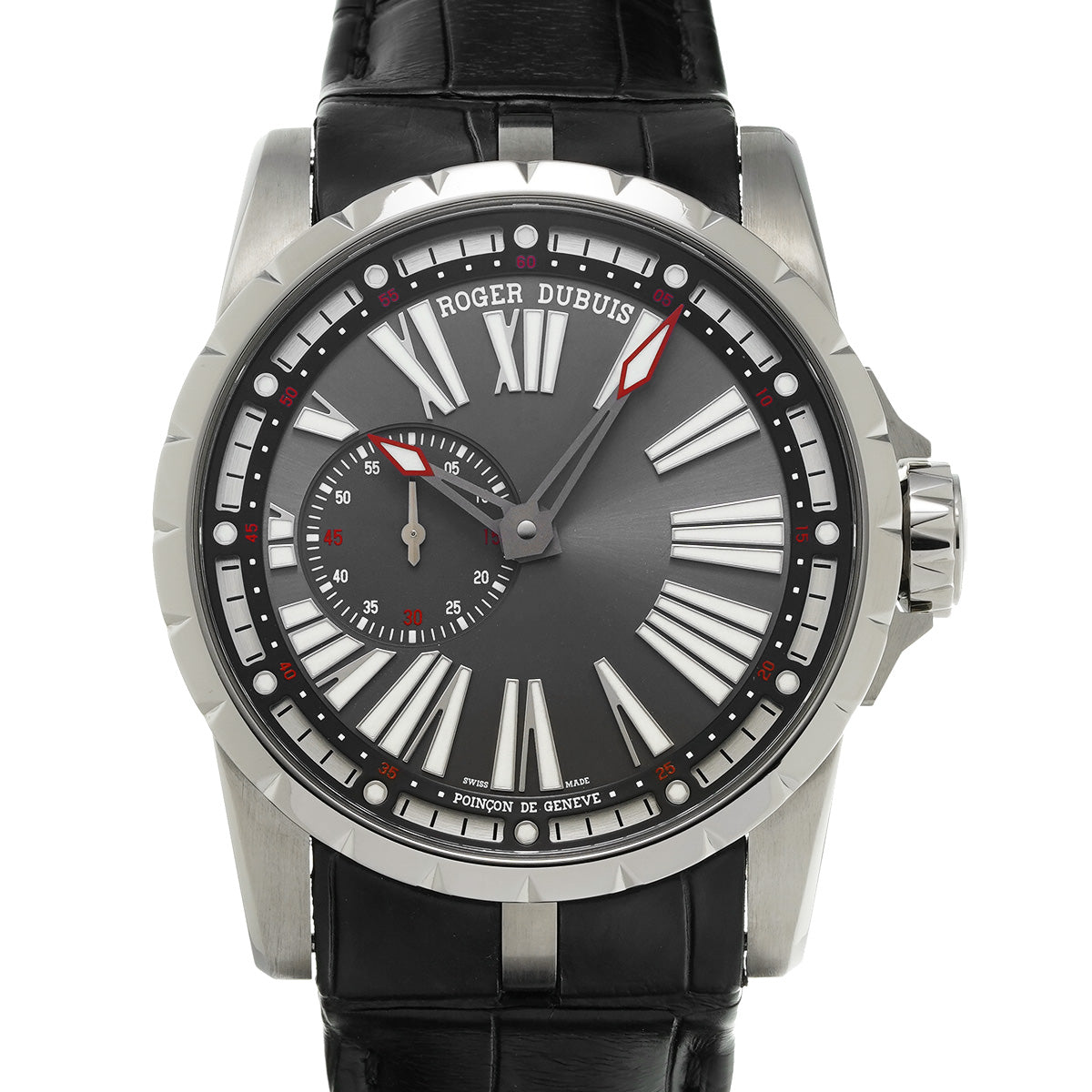 Excalibur 45 DBEX0556 Gray ROGER DUBUIS Men's [Pre-Owned].