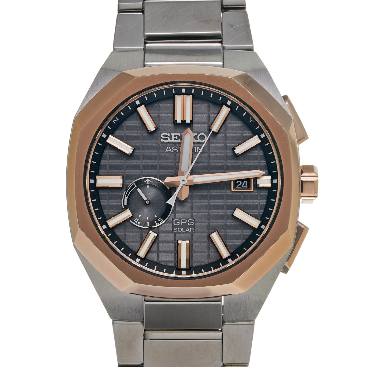 Astron Nexter SBXD014 Gray SEIKO Men's [Pre-owned].