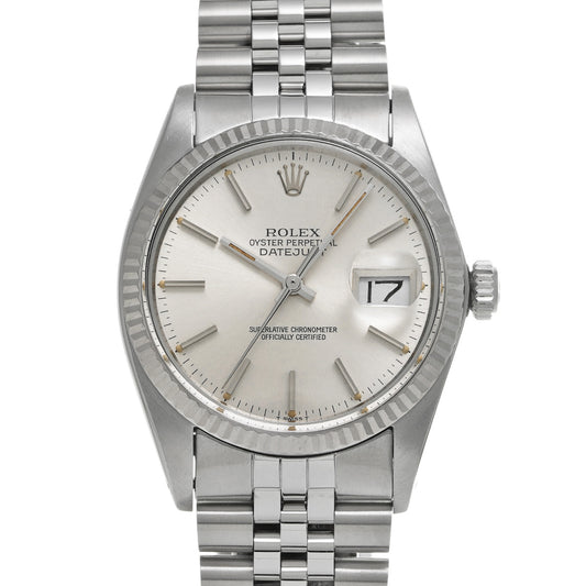 DATE JUST 16014 80's (manufactured circa 1983) Silver ROLEX Men's [Pre-Owned].