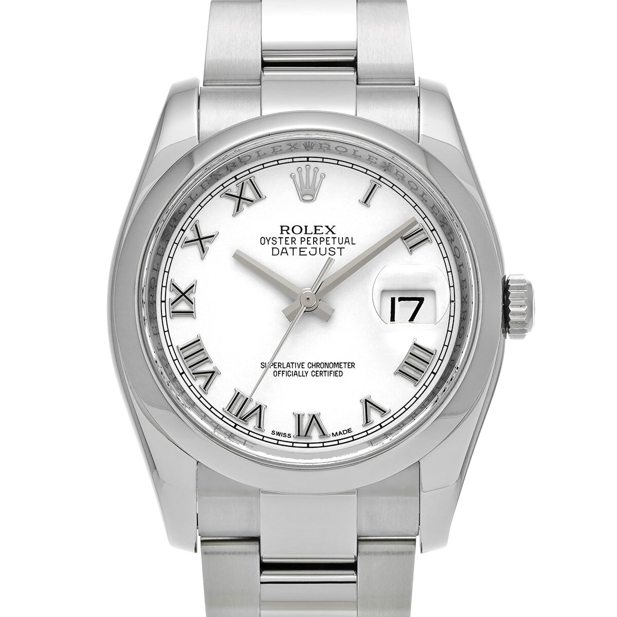 DATE JUST 116200 G (made around 2010) White ROLEX Men's [Pre-Owned].