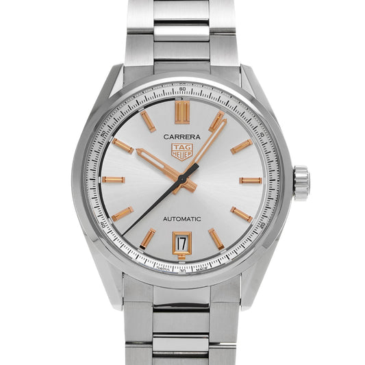 CARRERA Calibre 7 Date WBN2310.BA0001 Silver TAG HEUER Men's [Pre-Owned].