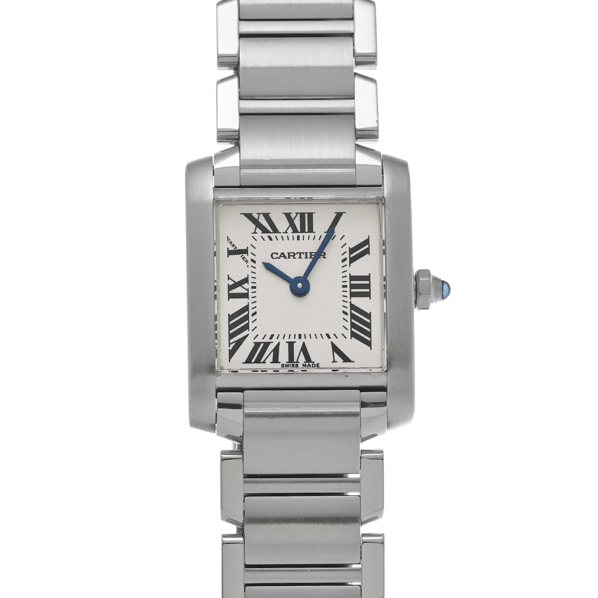 Tank Francaise SM W51008Q3 Silver CARTIER Ladies [Pre-owned]