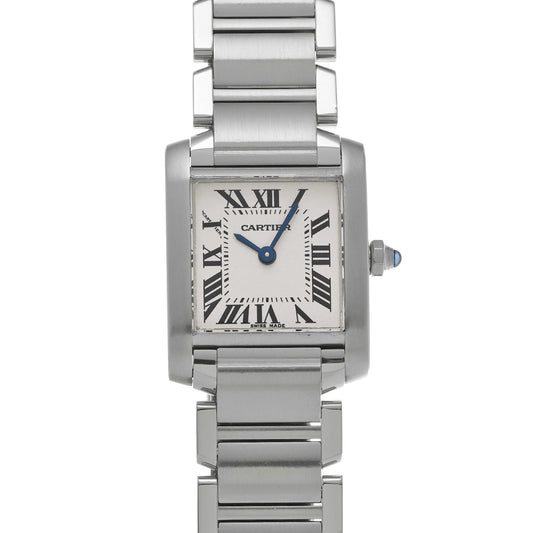 Tank Francaise SM W51008Q3 Silver CARTIER Ladies [Pre-owned]