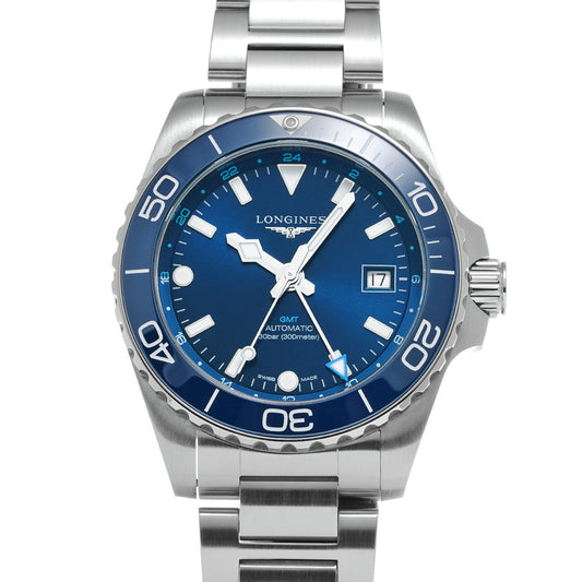 Hydroconquest GMT L3.790.4.96.6 Blue LONGINES Men's [Pre-Owned].