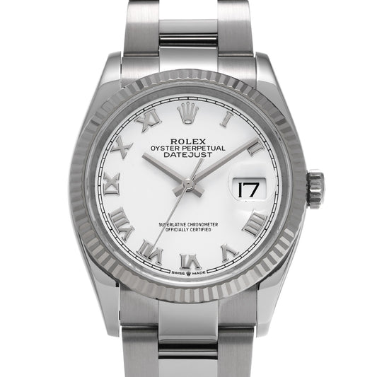 Datejust 36 126234 Random Serial White ROLEX Men's [Pre-Owned].
