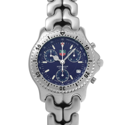 Cell Professional CG1114.BA0473 Blue TAG HEUER Men's [Pre-owned]