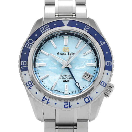 Sports Collection Mechanical High Beat 36000 GMT Caliber 9S 25th SBGJ275 Blue Grand Seiko Men's [Pre-Owned].