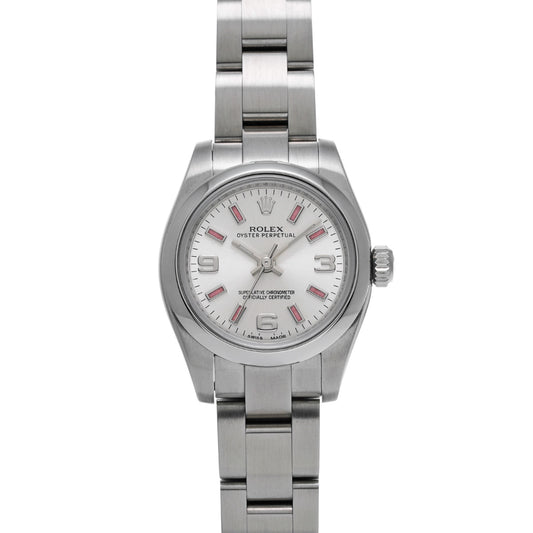 Oyster Perpetual 26 176200 Random Serial Silver ROLEX Ladies [Pre-owned].