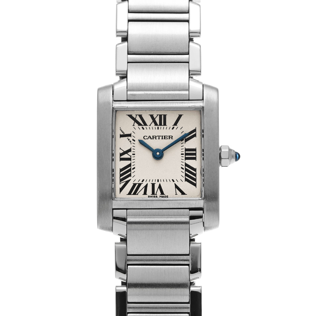 Tank Francaise SM W51008Q3 Silver CARTIER Ladies [Pre-owned]