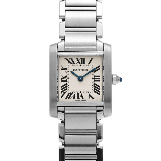 Tank Francaise SM W51008Q3 Silver CARTIER Ladies [Pre-owned]