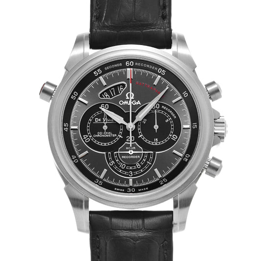 De Ville Chronoscope Co-Axial Rattrapante 422.13.44.51.06.001 Gray/Black OMEGA Men's [pre-owned]