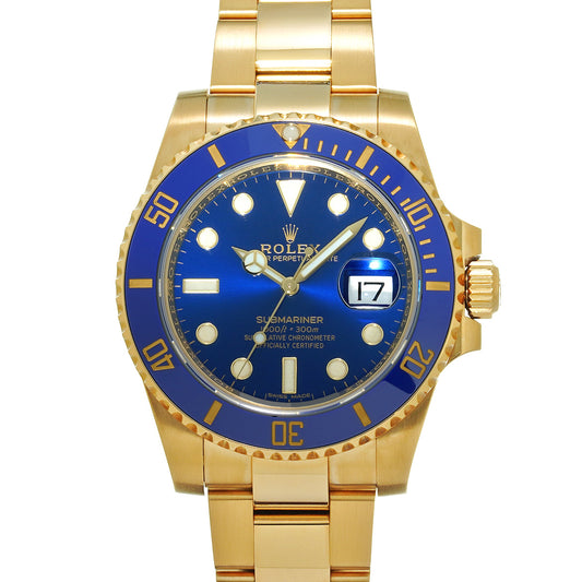 Submariner Date 116618LB Random Serial Blue ROLEX Men's [Pre-Owned].