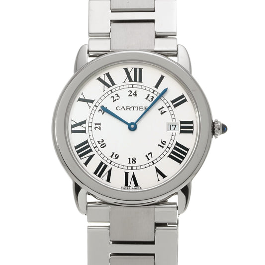 Ronde Solo de Cartier LM W6701005 Silver CARTIER Men's [Pre-owned].