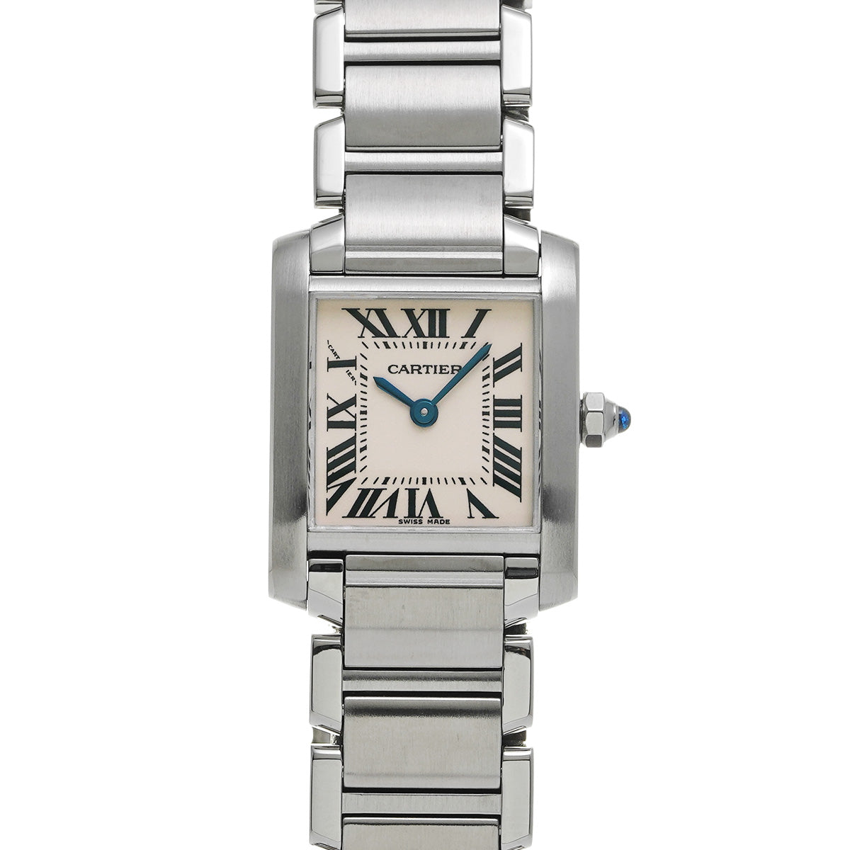 Tank Francaise SM W51008Q3 Silver CARTIER Ladies [Pre-owned]