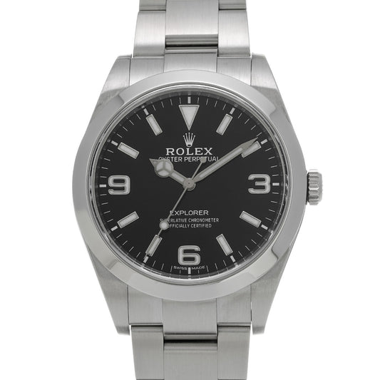 Explorer 214270 Random Serial Black ROLEX Men's [Pre-owned].