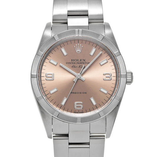Air-King 14010 K (manufactured circa 2002) Pink ROLEX Men's [Pre-Owned].