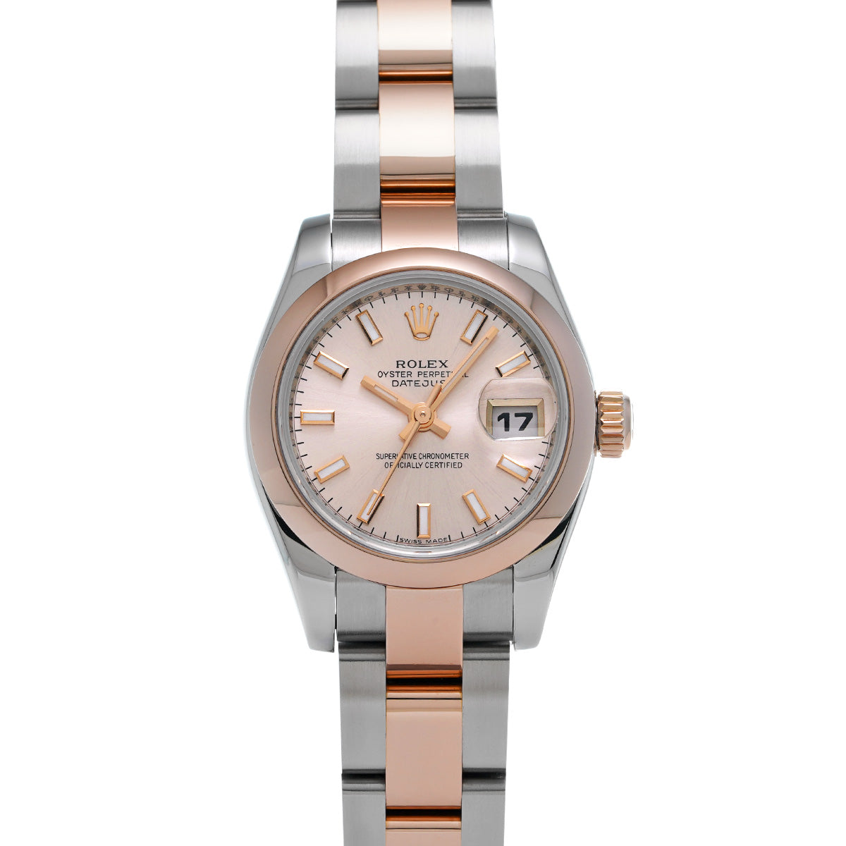 DATE JUST 179161 Z (manufactured circa 2006) Pink ROLEX Ladies [Pre-Owned].