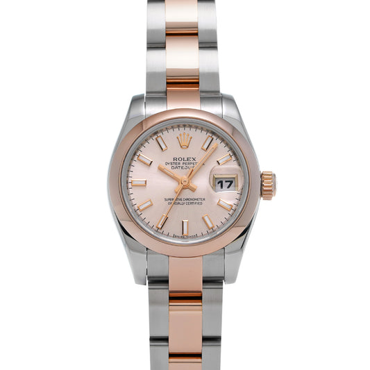 DATE JUST 179161 Z (manufactured circa 2006) Pink ROLEX Ladies [Pre-Owned].