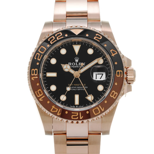 GMT Master II 126715CHNR Random Serial Black ROLEX Men's [Pre-Owned].