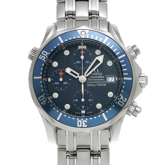 Seamaster Professional 300 Chronograph 2599.80 Blue OMEGA Men's [Pre-Owned].