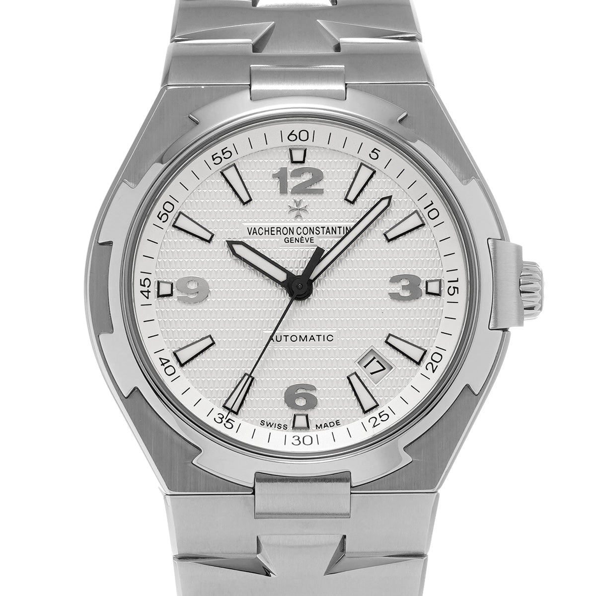 47040/B01A-9093 Overseas Large Size Silver VACHERON CONSTANTIN Men's [Pre-owned].