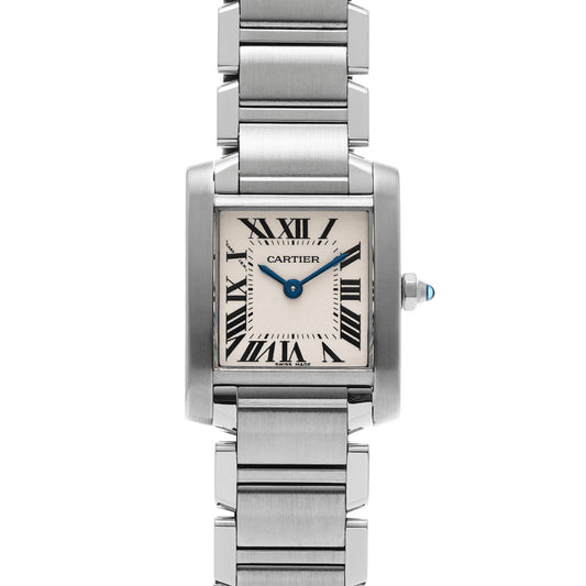 Tank Francaise SM W51008Q3 Silver CARTIER Ladies [Pre-owned]