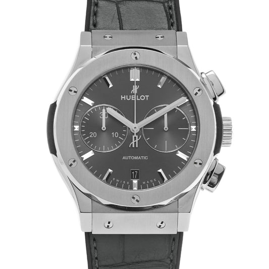 Classic Fusion Titanium Chronograph Racing Gray 521.NX.7071.LR Gray HUBLOT Men's [Pre-Owned]