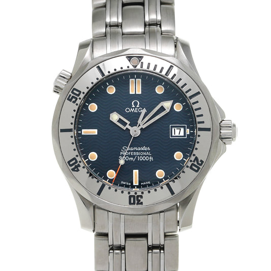 Seamaster 300 Mid Size 2562.80 Blue OMEGA Unisex [Pre-owned].