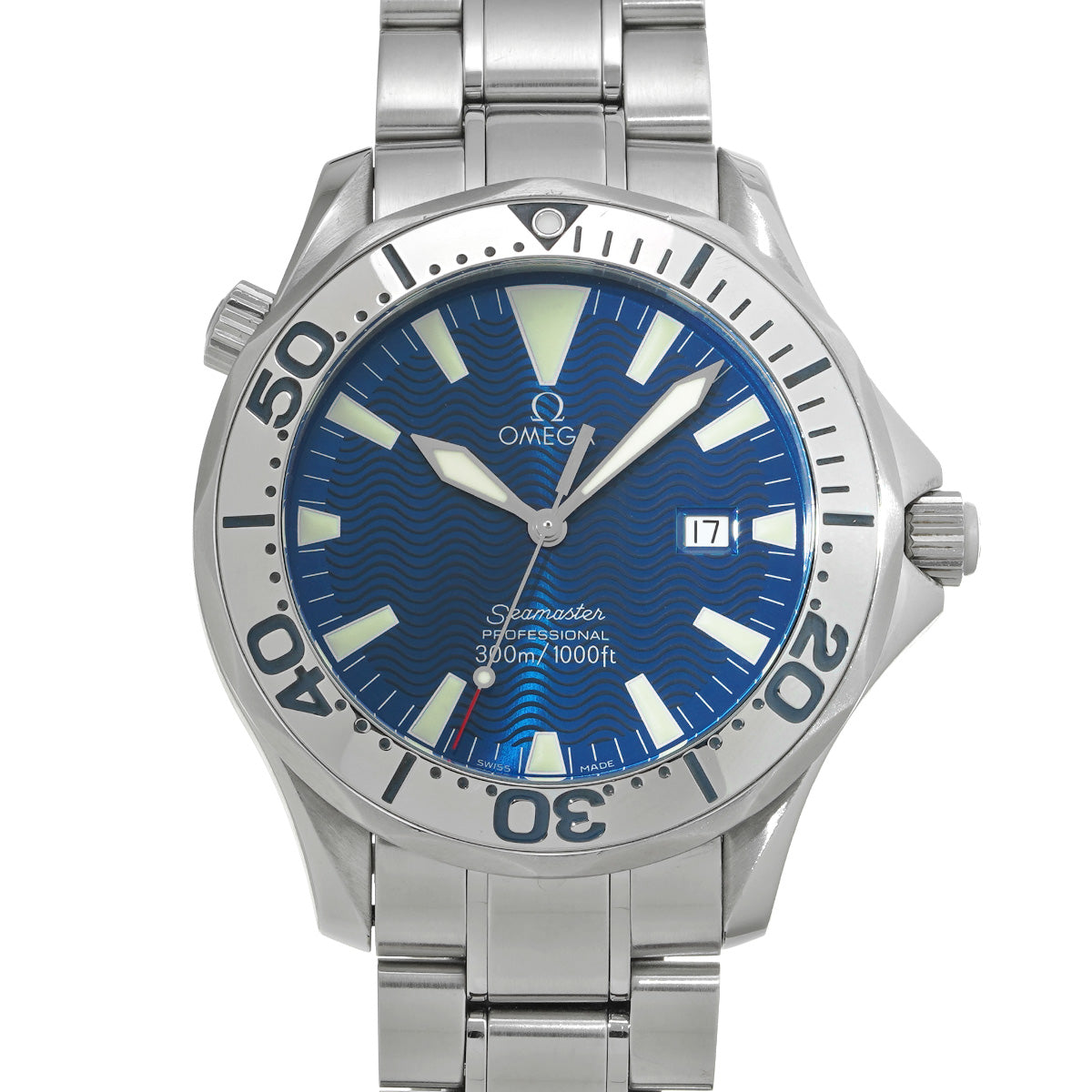Seamaster Professional 300 2265.80 Blue OMEGA Men's [Pre-Owned].