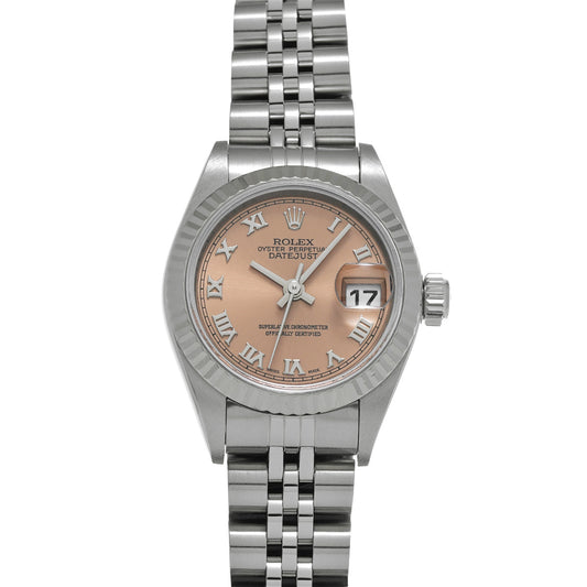 DATE JUST 79174 P (manufactured circa 2000) Pink ROLEX Ladies [Pre-Owned].