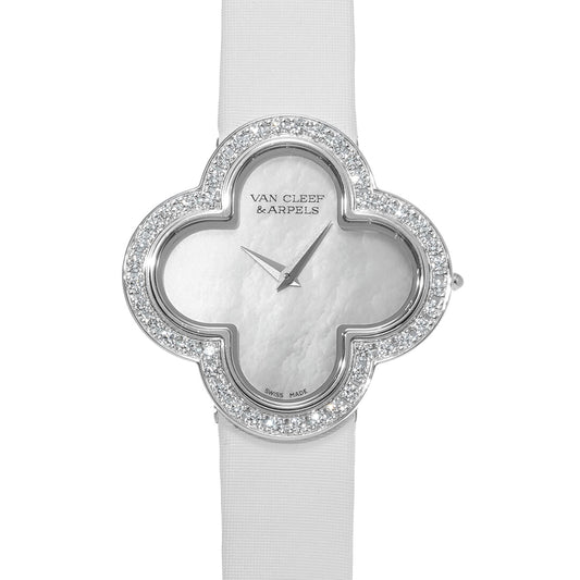 Alhambra Medium Model VCARF52700 White MOP Van Cleef &amp; Arpels Ladies [Pre-owned]