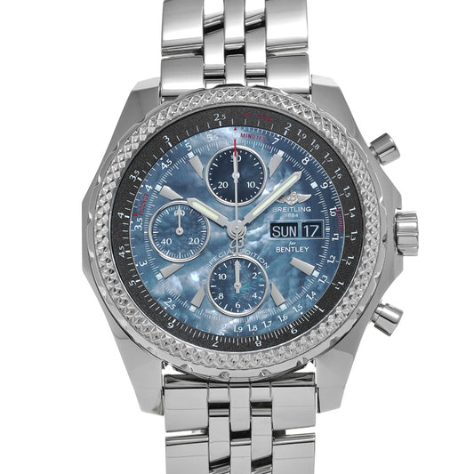 Bentley GT Blue Mother of Pearl A133627X/BE63 Blue MOP BREITLING Men's [Pre-Owned].