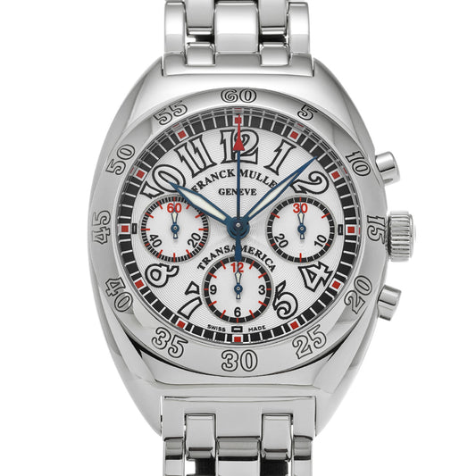 Transamerica Chronograph 2000CCAT Silver FRANCK MULLER Men's [Pre-Owned].