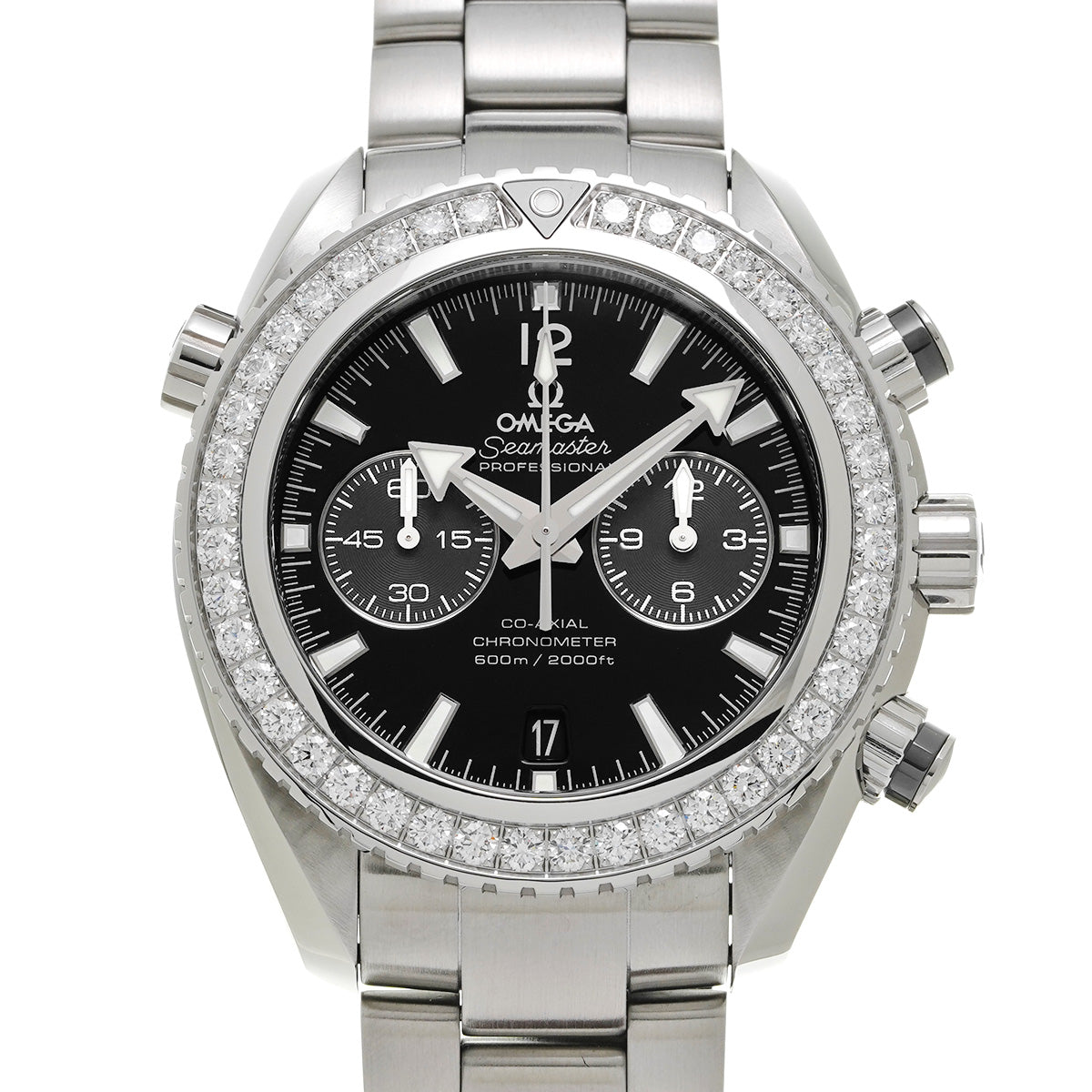 Seamaster Planet Ocean 232.15.46.51.01.001 Black OMEGA Ladies [Pre-owned]