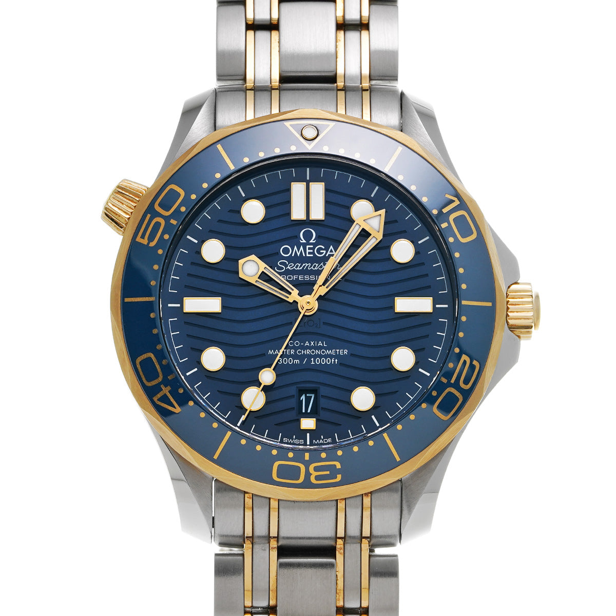 Seamaster Diver 300 Co-Axial Master Chronometer 210.20.42.20.03.001 Blue OMEGA Mens [Pre-Owned].