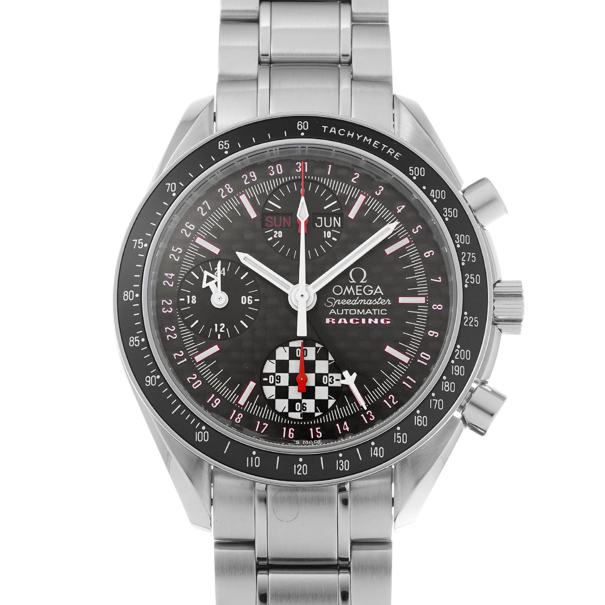 Speedmaster Racing Michael Schumacher 2002 3529.50 Black OMEGA Men's [Pre-owned].