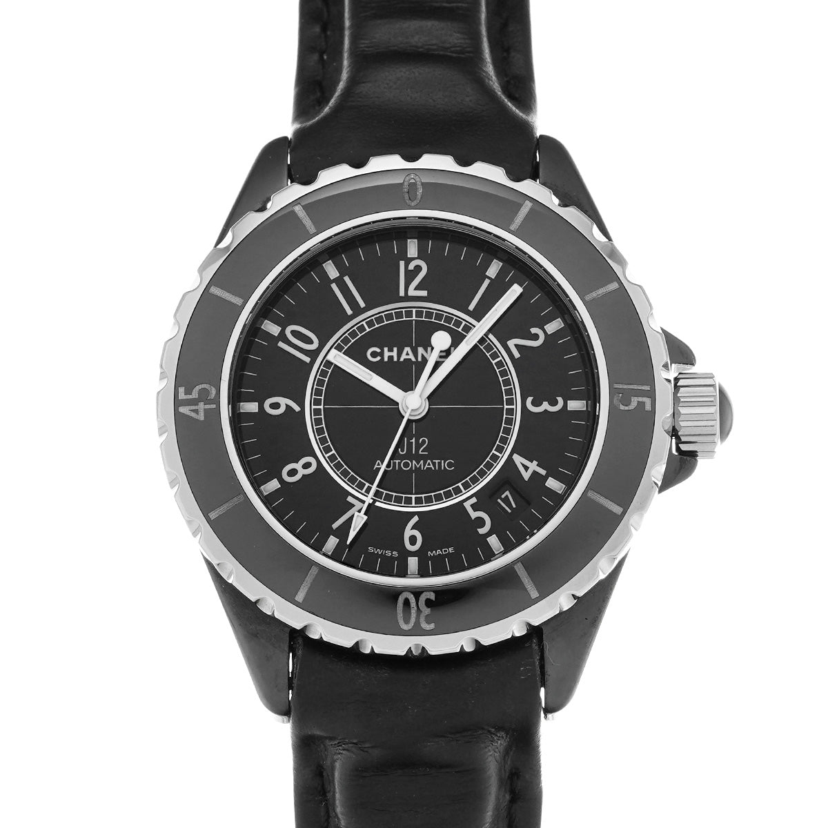 J12 Automatic H0683 Black CHANEL Men's [Pre-owned].