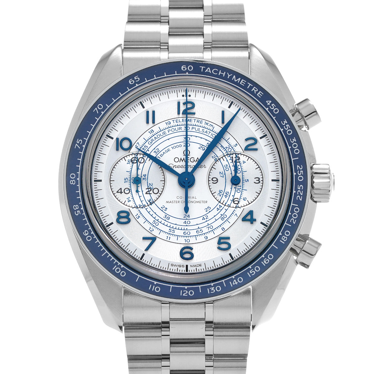 Speedmaster Chronoscope Co-Axial Master Chronometer 329.30.43.51.02.001 Silver OMEGA Men's [Pre-Owned].