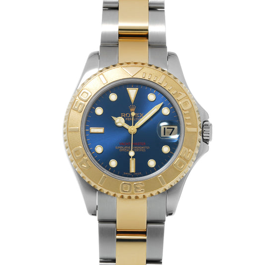 168623 Yacht-Master P (manufactured circa 2001) Blue ROLEX Unisex [Pre-Owned].