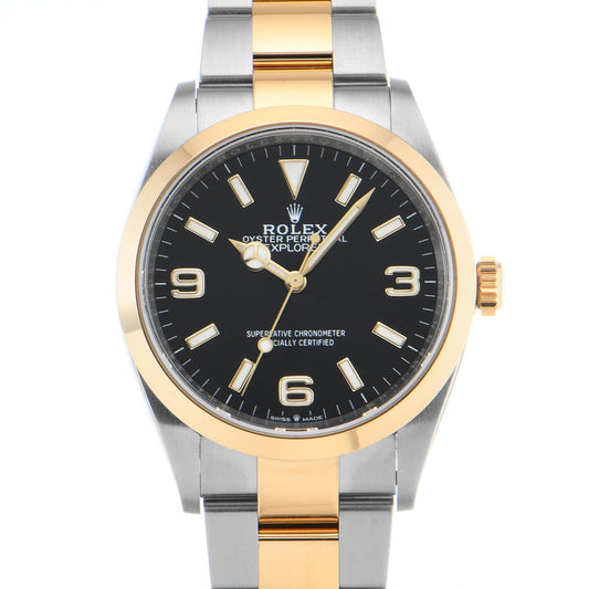 Explorer 36 124273 Random Serial Black ROLEX Men's [Pre-Owned].